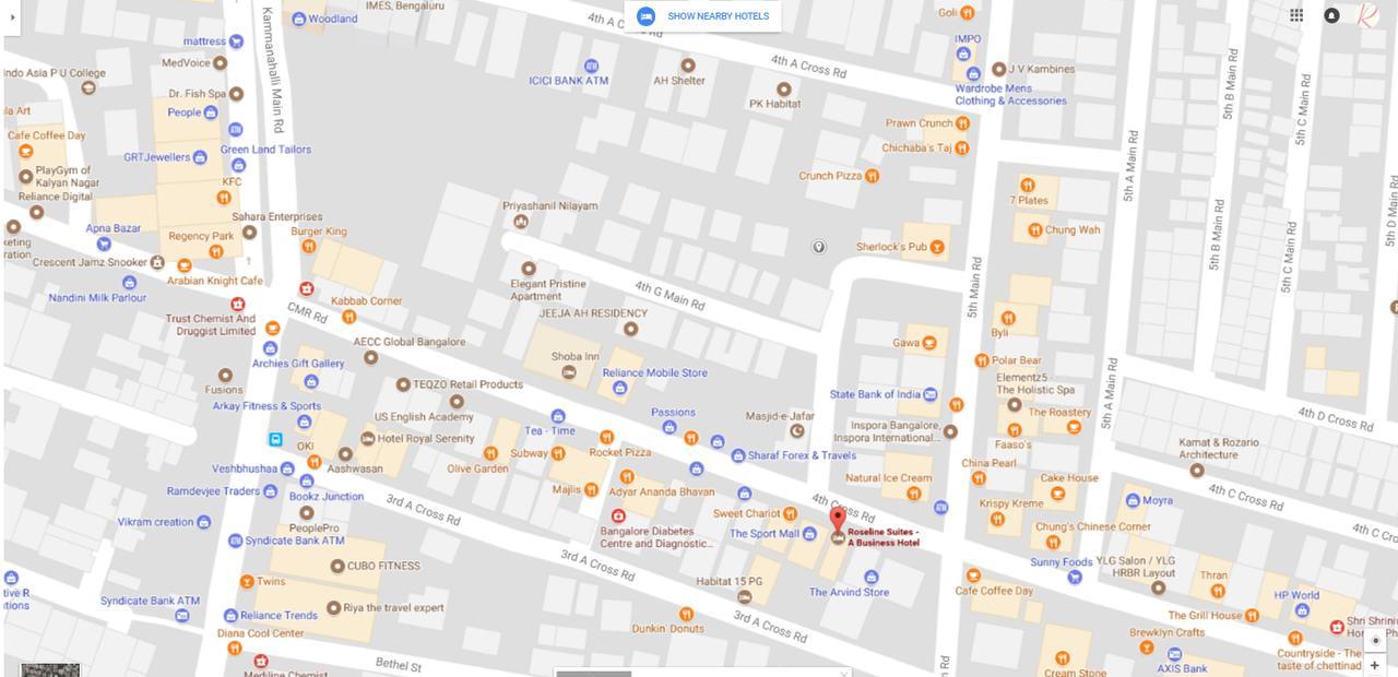 Roseline Suites Bangalore Ngoại thất bức ảnh